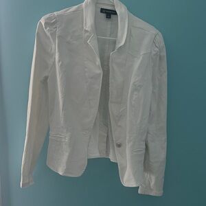 INC International Concepts Cream Blazer